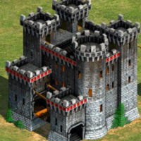 Small Teutonic castle - Age of Empires II 3D Printing 278804