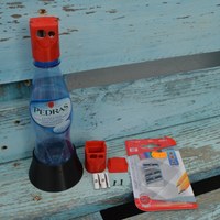 Bottle pencil sharpener (container) - Thumbnail 1