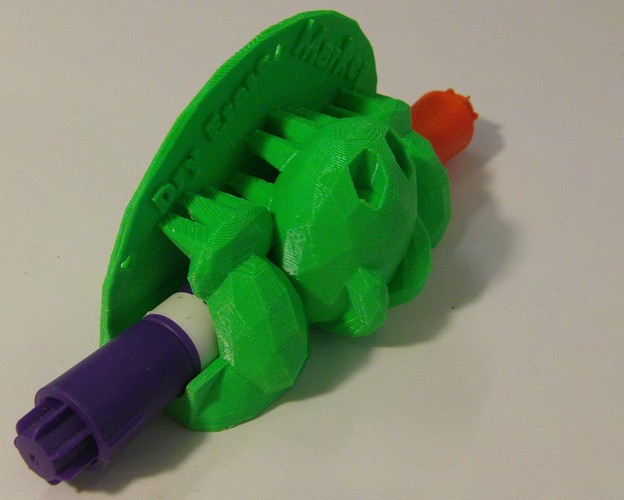 Trex Low Poly Dry Erase Marker Holder 3D Print 27881