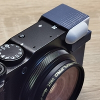 Small Diffuser/Reflector for Fujifilm xf10 Camera 3D Printing 278865