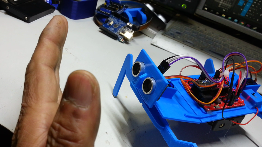 How to make a mantis robot 3D Print 278951