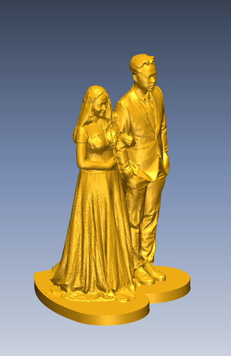 Vietnamese Happy Wedding 3D Print 278964