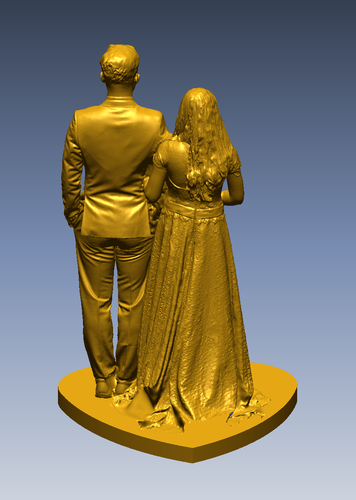 Vietnamese Happy Wedding 3D Print 278966