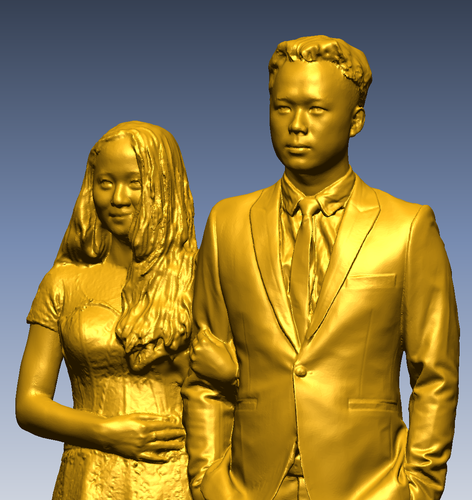 Vietnamese Happy Wedding 3D Print 278967