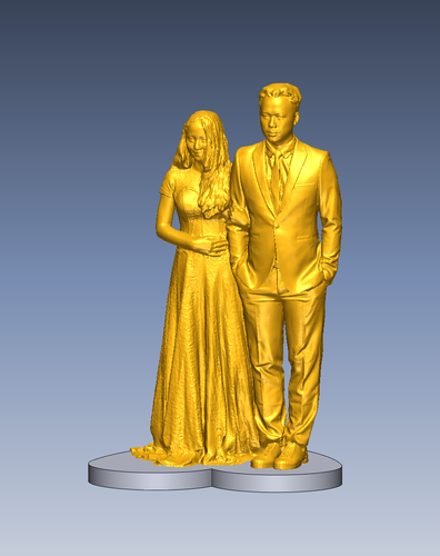 Vietnamese Happy Wedding 3D Print 278971