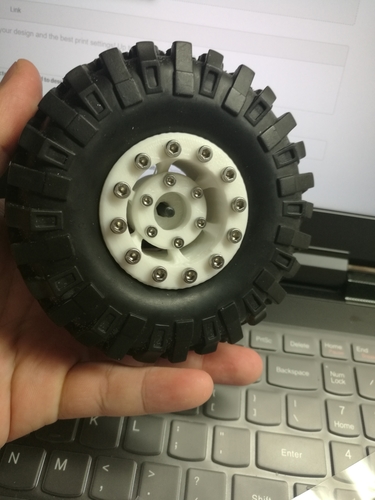 1:10 RC CAR/TRUCK wheel hub 3D Print 278989