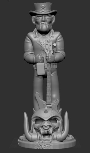 Lemmy Kilmister of Motorhead 3D Print 279058