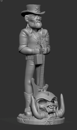 Lemmy Kilmister of Motorhead 3D Print 279061