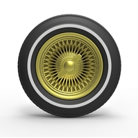 Wire wheel from lowrider Scale 1 to 10 - Thumbnail 5