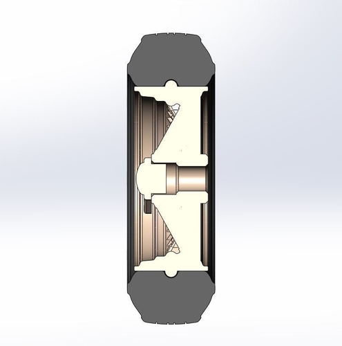 Wire wheel from lowrider Scale 1 to 10 3D Print 279144