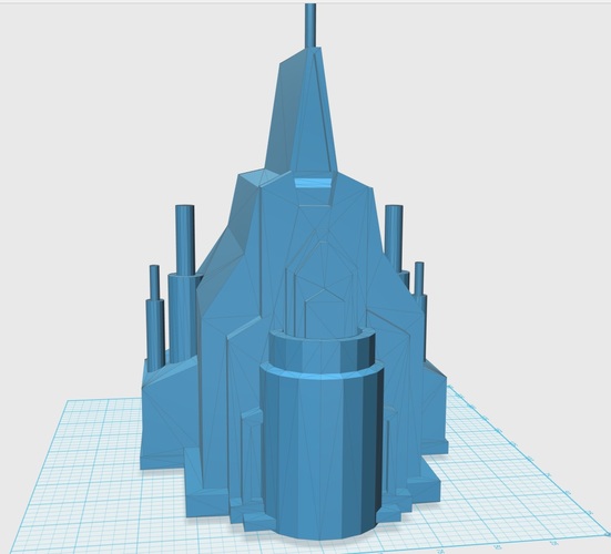 Elsa's Sand Castle Mold 3D Print 27926