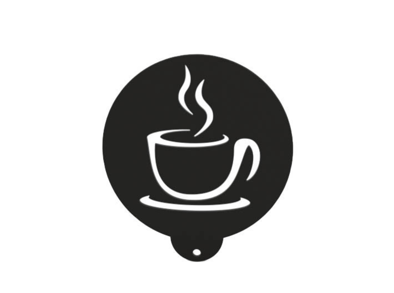 Coffee / Food stencil