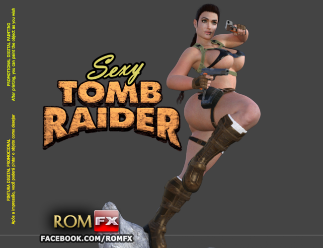 Lara Croft Sexy Tomb Raider Action Figure
