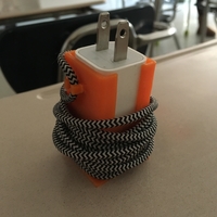 Small Iphone charger holder/ Organizer  3D Printing 279409