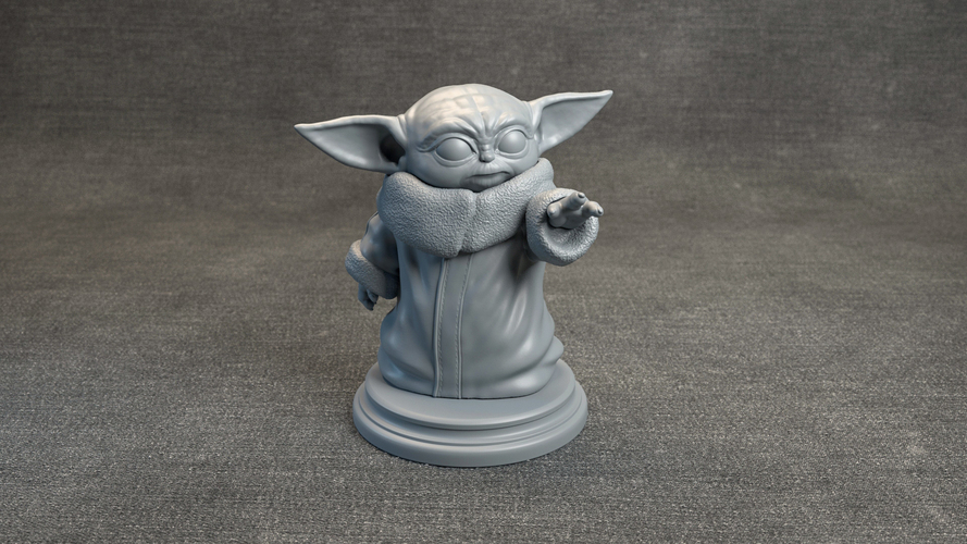 Baby Yoda 3D Print 279420