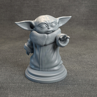 Small Baby Yoda 3D Printing 279420