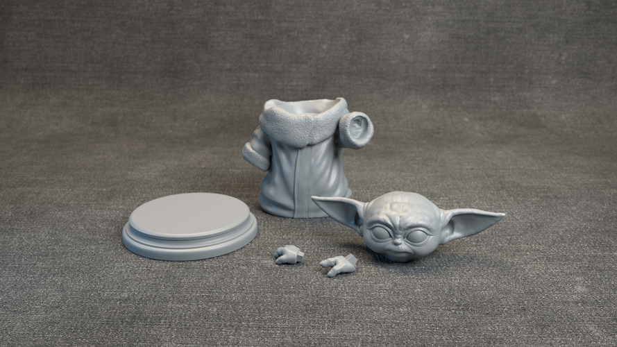 Baby Yoda 3D Print 279421