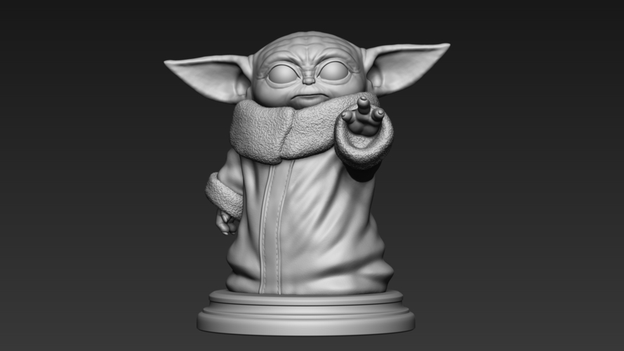 Baby Yoda 3D Print 279422