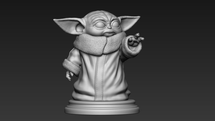 Baby Yoda 3D Print 279424