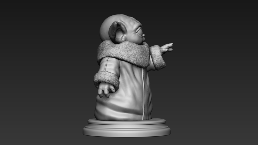 Baby Yoda 3D Print 279425