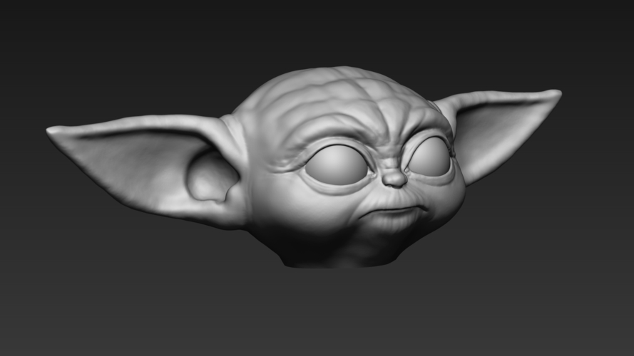 Baby Yoda 3D Print 279427