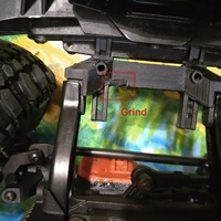 Traxxas TRX4 Servo winch plate - Thumbnail 6