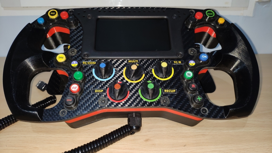 DIY FORMULA LCD SWD Steering Wheel
