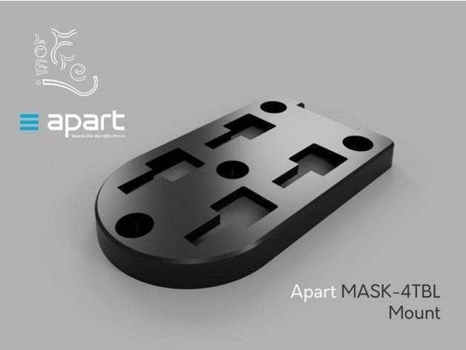 Apart MASK-4TBL mount 3D Print 279687