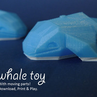 Small Whale Toy 3D Printing 27971