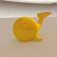 Small Whale Smartphone Holder 3D Printing 27973