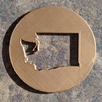 Washington Drink Coaster - Thumbnail 3