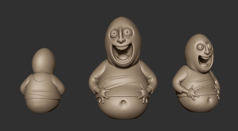 Eggman 3D Print 279863