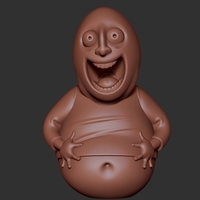Small Eggman 3D Printing 279864