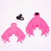  Veiled Lady Charms For 4g Single Flare Metal Plugs - Thumbnail 3