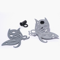 Butterfly Charms For 4g Single Flare Metal Plugs - Thumbnail 2