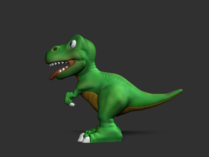 3D Printed Baby Dino for Print by 3d Lord | Pinshape