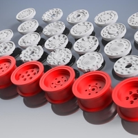 Small RC wheel beadlock 1:10 truck 3D Printing 280027