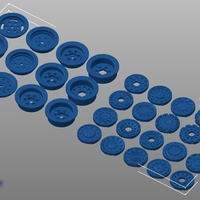 RC wheel beadlock 1:10 truck - Thumbnail 2