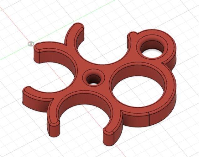 Antilop legstool clips 3D Print 280093