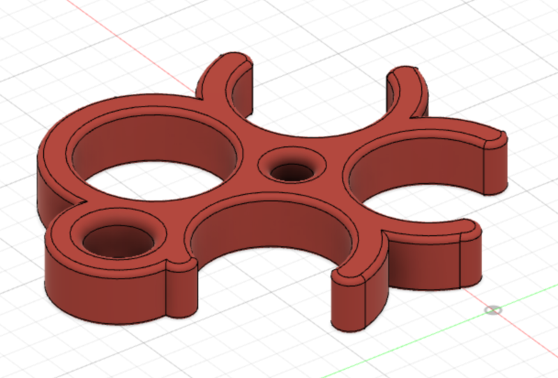 Antilop legstool clips