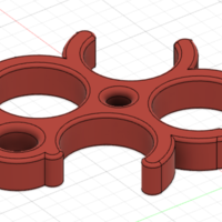 Small Antilop legstool clips 3D Printing 280094
