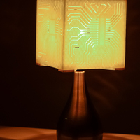 "Power My Circuit" Lamp Shade By Mazuir Ross (Assembly Required) - Thumbnail 2