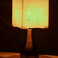 "Power My Circuit" Lamp Shade By Mazuir Ross (Assembly Required) - Thumbnail 4