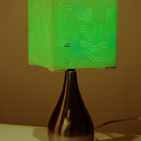 "Power My Circuit" Lamp Shade By Mazuir Ross (Assembly Required) - Thumbnail 6