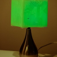 "Power My Circuit" Lamp Shade By Mazuir Ross (Assembly Required) - Thumbnail 7
