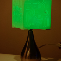 "Power My Circuit" Lamp Shade By Mazuir Ross (Assembly Required) - Thumbnail 8