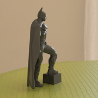 BATMAN Low Poly dark Knight - Thumbnail 9