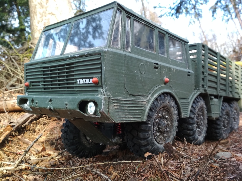 RC truck 8x8 1/12