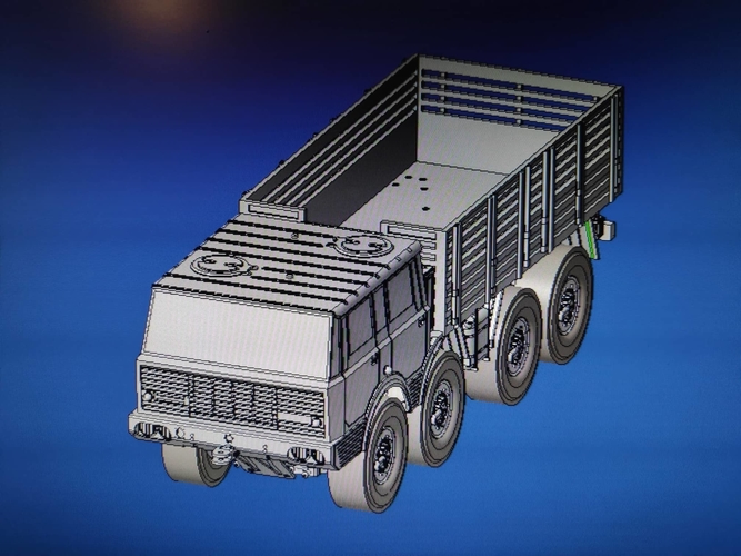 RC truck 8x8 1/12 3D Print 280241