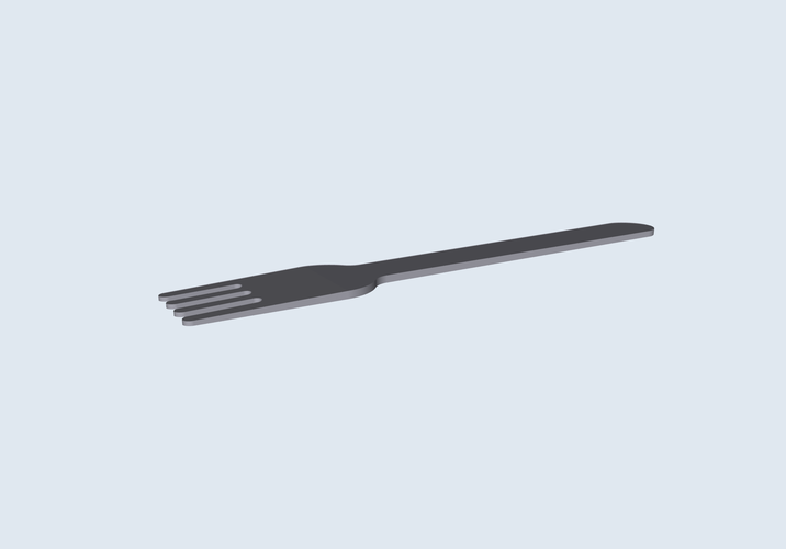 Fork 3D Print 280290